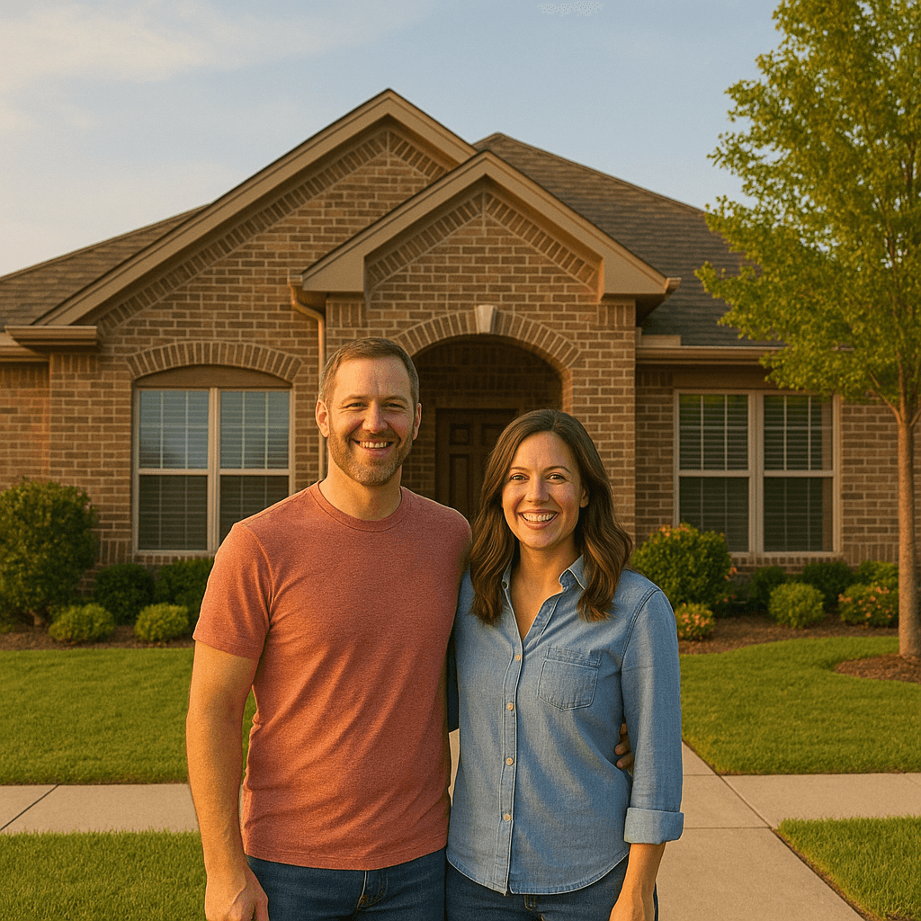 Close-up of concrete masonry units (CMU) during wall installation in Rockwall, Tx